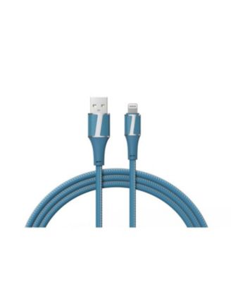 Leather Tipped 6 Foot MFI Certified Sync and Charge Lightning Cable