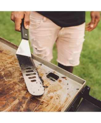 34.5" 3 Burner Portable Tabletop Griddle for Backyard Cooking and Camping