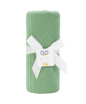 GooseWaddle Lavender Knit Blanket - Sage 32$
