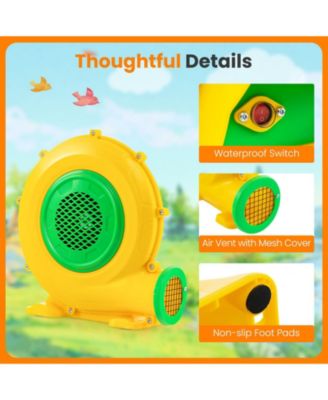 480W Air Blower Air Pump Fan with Convenient Handle and Ground Stakes