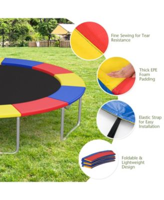 12 Feet Waterproof and Tear-Resistant Universal Trampoline Safety Pad Spring Cover