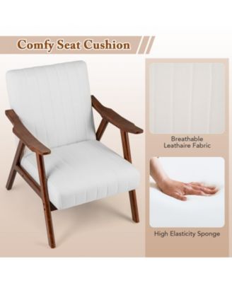 Modern Accent Chair Leisure Armchair with Felt Pads