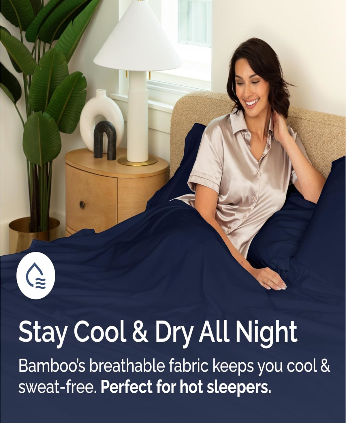 Cgk Unlimited Rayon from Bamboo 4 Piece Deep Pocket Cooling Sheet Set -