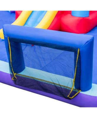 Rocket Theme Inflatable Water Slide Park