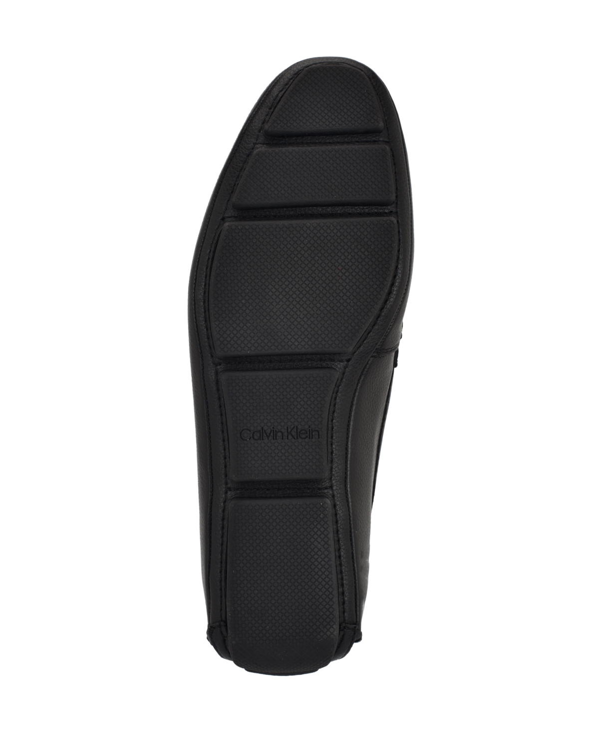 Calvin Klein Men's Oliver Logo Gross Grain Loafers In Black