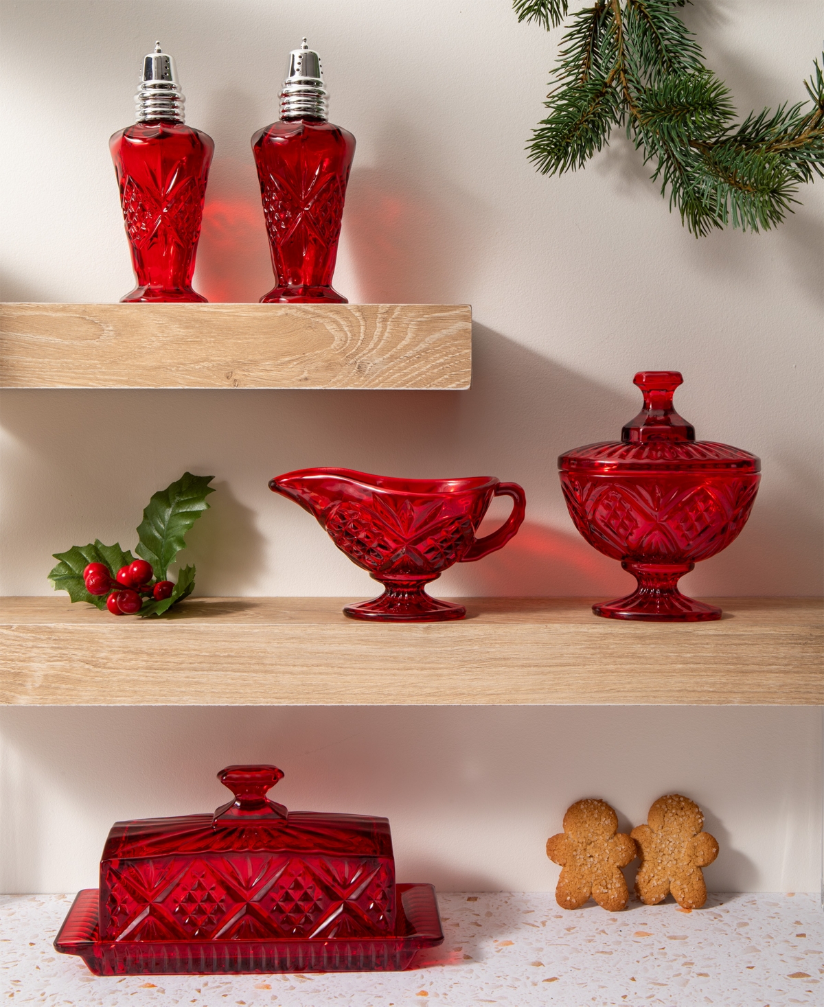 Godinger Dublin Crystal Hostess, Set of 5