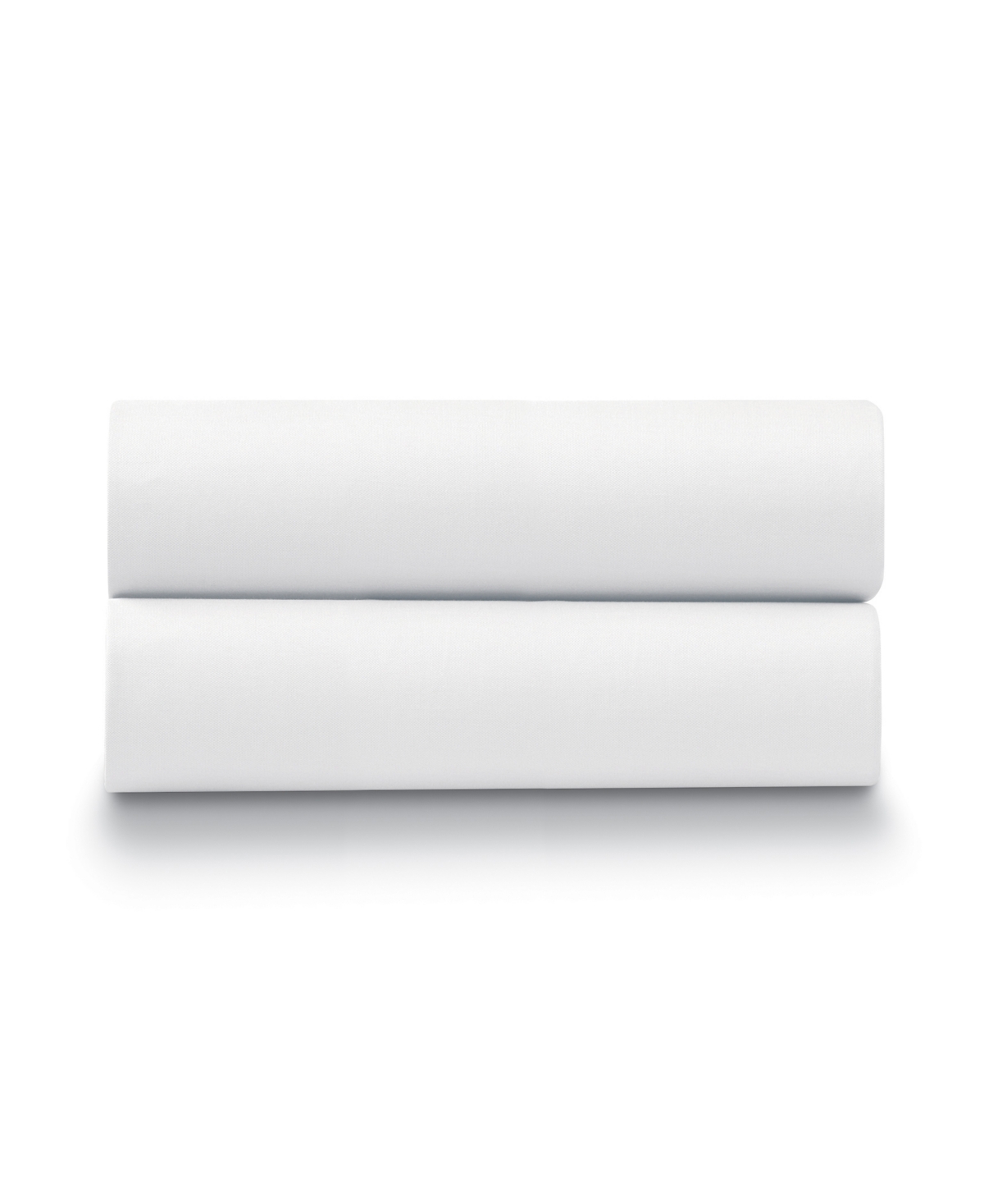 Ella Jayne Percale Cool And Crisp 500 Thread Count 100% Cotton Pillowcase Set, King In White