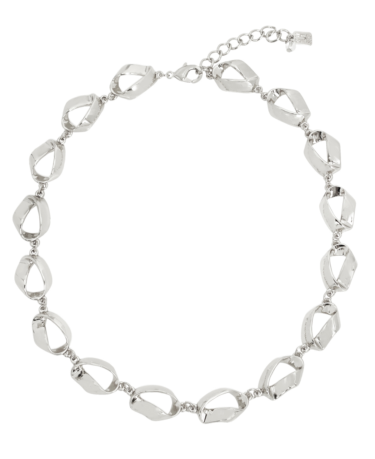 Sculptural Collar Necklace - Silver