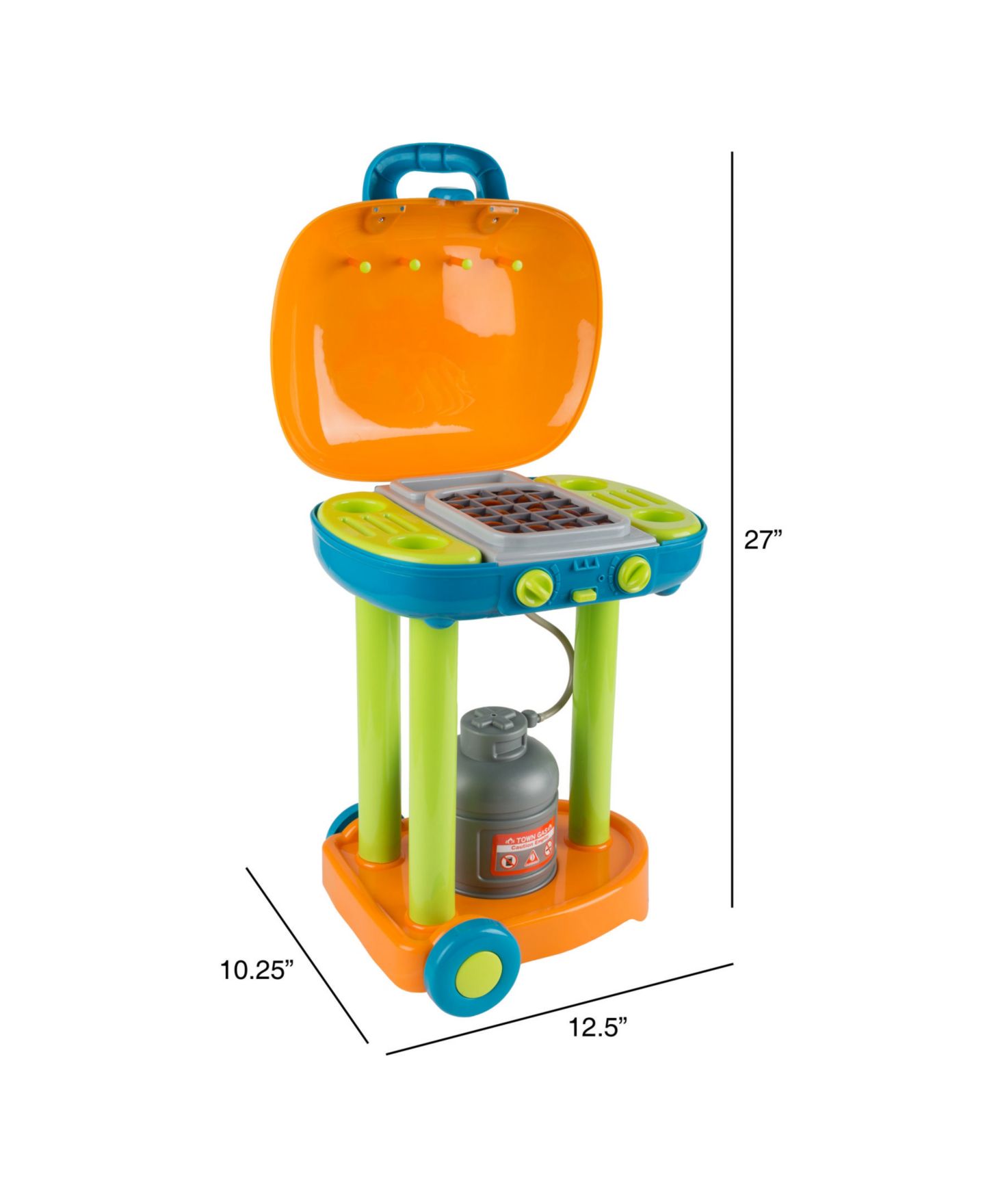Детская игрушка Trademark Global Hey Play BBQ With Lights and Sounds Kitchen Playset, Ages 3+ — фото 3