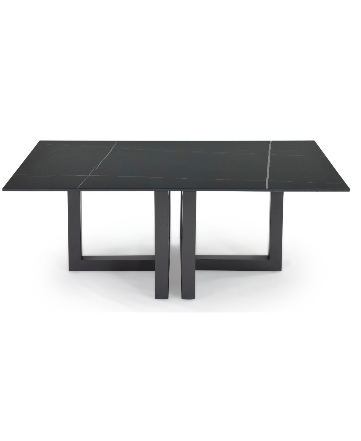 MACY'S EMILA 48" RECTANGLE SINTERED STONE MIX AND MATCH COFFEE TABLE 