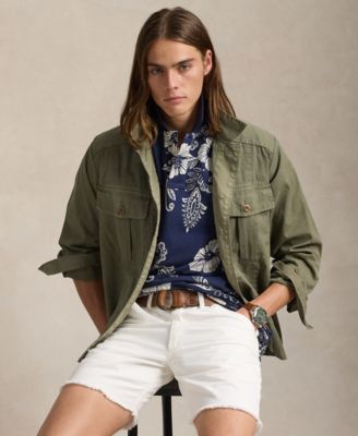 Polo Ralph Lauren ハイビスカスメッシュポロシャツ Polo Ralph Lauren Classic Fit Hibiscus Mesh Short Sleeve