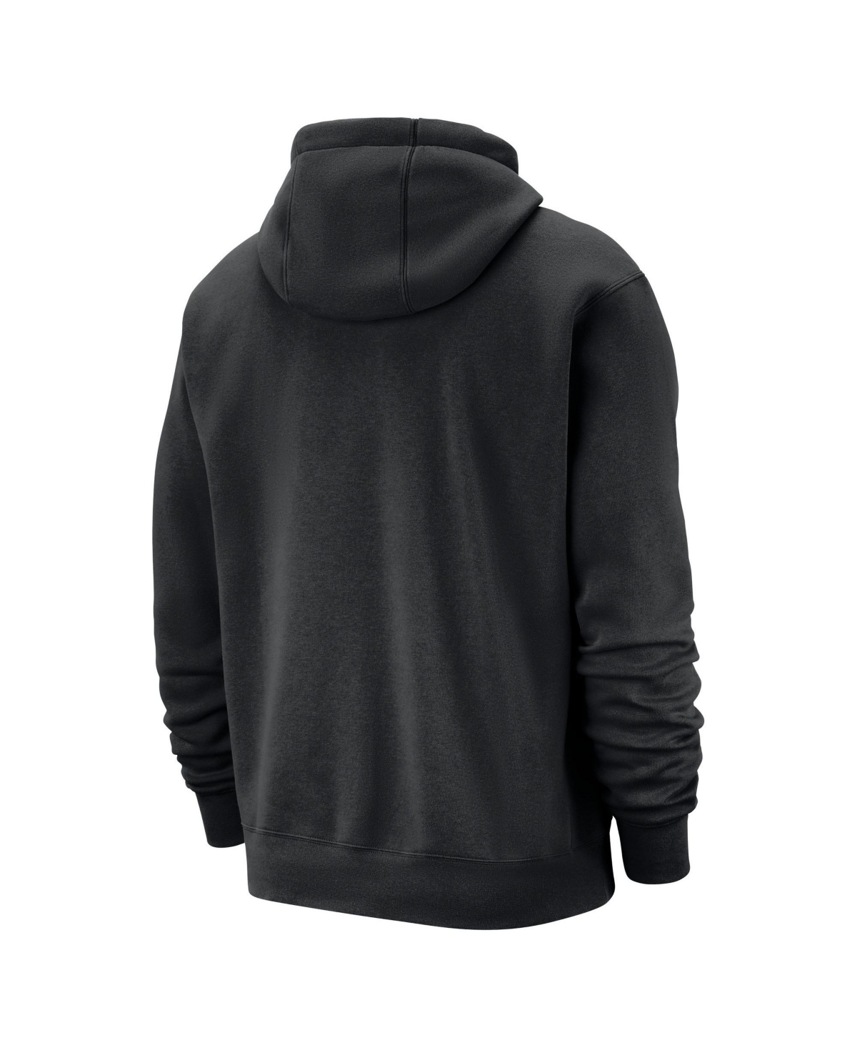 Nike Men's Black Toronto Raptors 2024/25 City Edition Essential Club Pullover Hoodie In Black