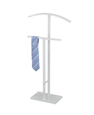 Dossi Metal Suit Valet Stand, Clothes Rack, Clothing Organizer, Jacket Hanger, Tie Hanger