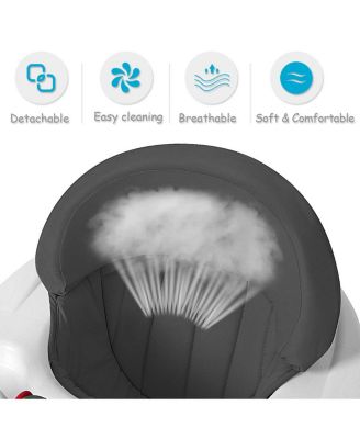 Adjustable Height Removable Folding Portable Baby Walker