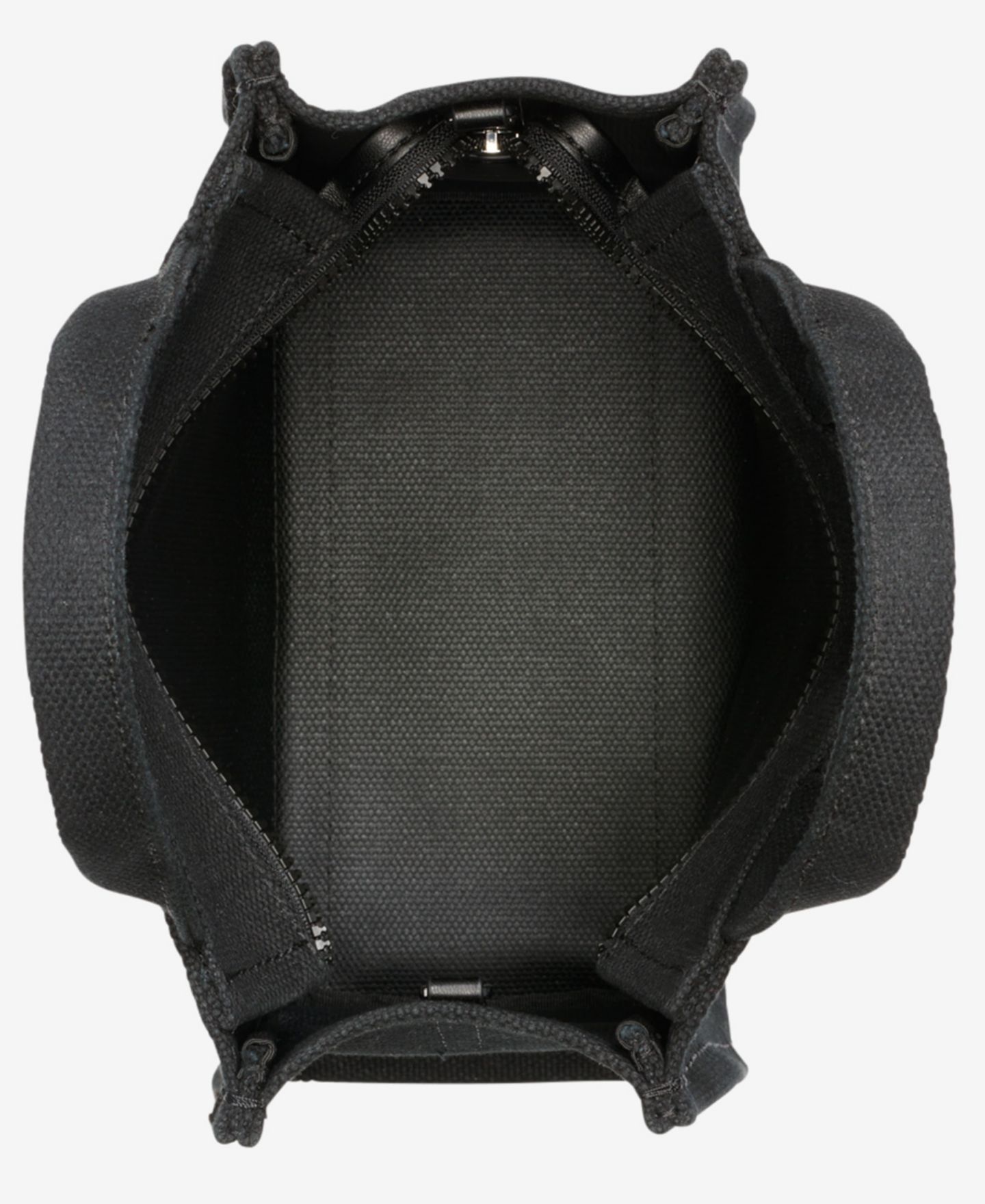 Женская сумка DKNY Hadlee Logo Small, цвет: Чёрный / Серебряный — фото 4