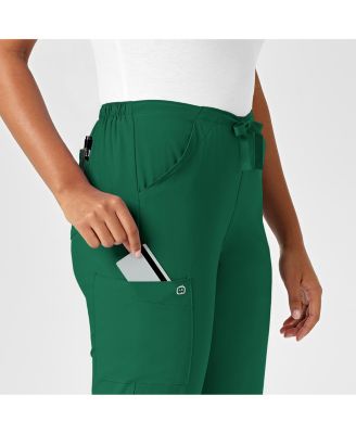 Plus Size W123 Drawstring Scrub Pant