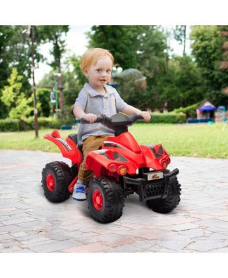 6V Kids ATV 4 Wheeler Quad Car w/ Music for 2-6 Years,