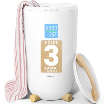 Keenray CL1 Luxury Towel Warmer Bucket – Large – White