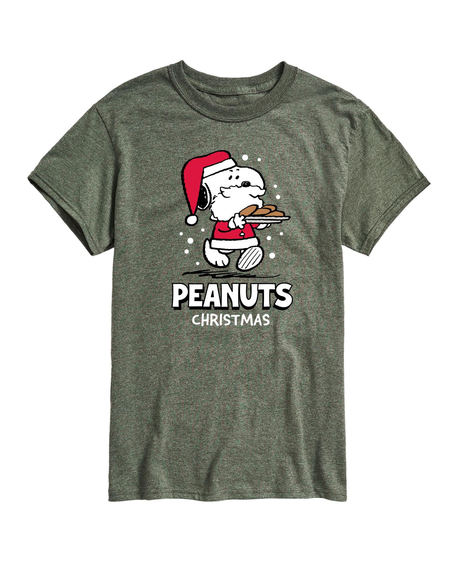 Men's Peanuts Snoopy Santa Short Sleeve Tee