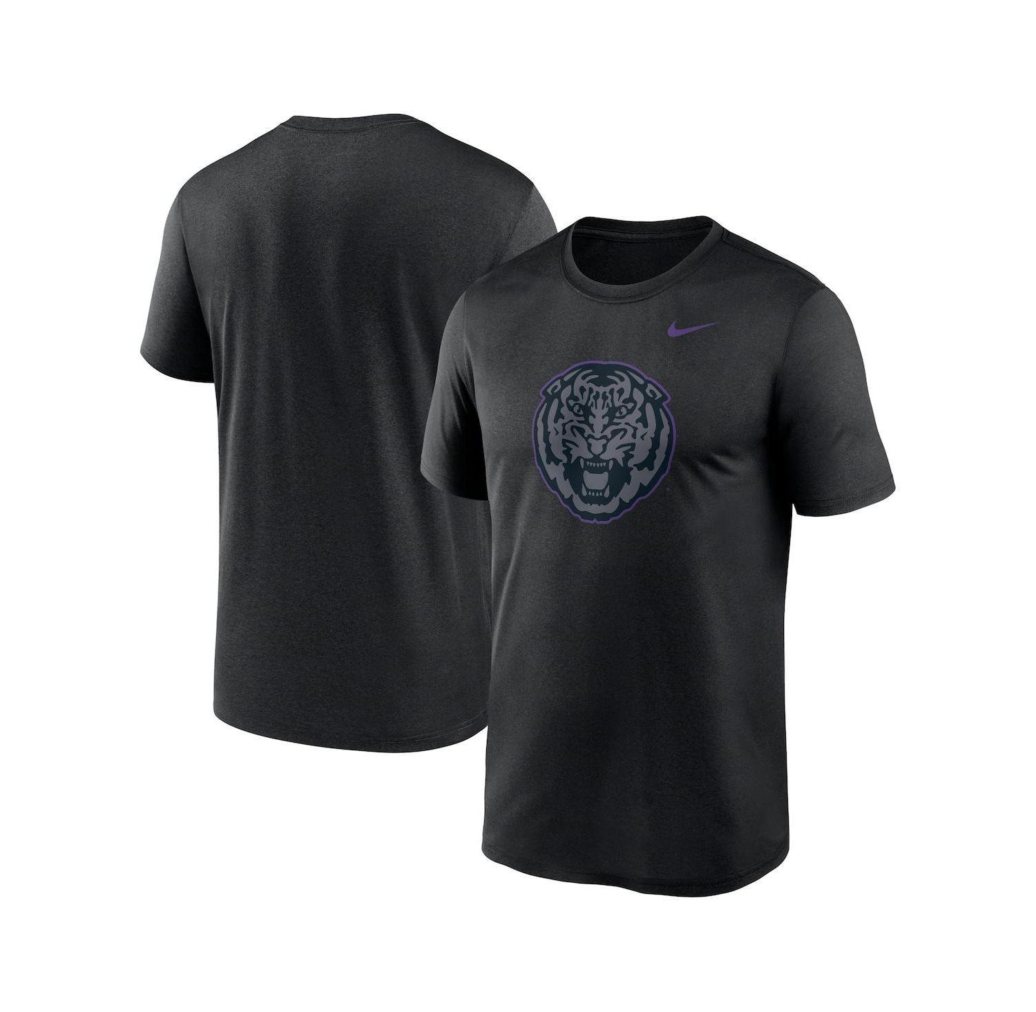 Men's Black LSU Tigers Color Pop Logo Legend T-Shirt