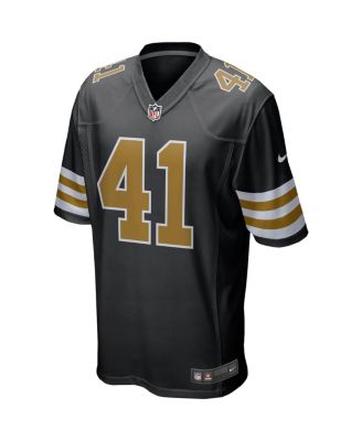 Men's Alvin Kamara Black New Orleans Saints Alternate Game Jersey