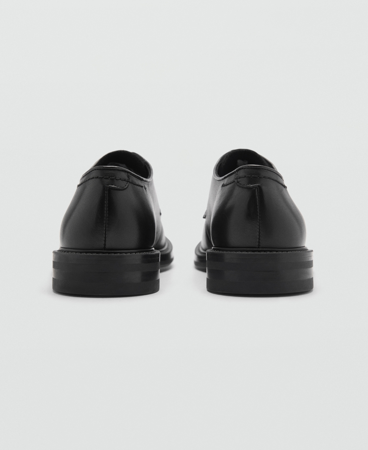 Mango Men's Leather Suit Shoes