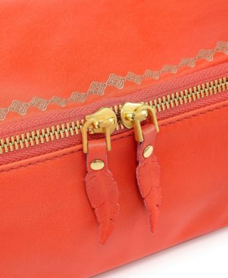 Celosia Rectangular Leather Jewelry Case