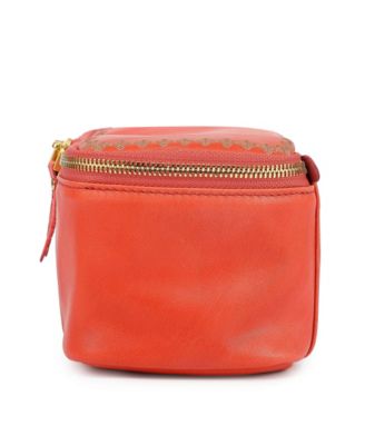 Celosia Rectangular Leather Jewelry Case