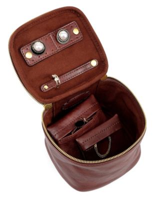 Celosia Cube Leather Jewelry Case