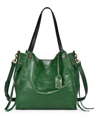 Women's Genuine Leather Daisy Tote Bag