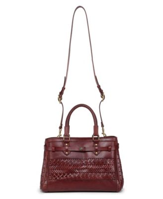 Women's Genuine Leather Lantana Satchel Bag