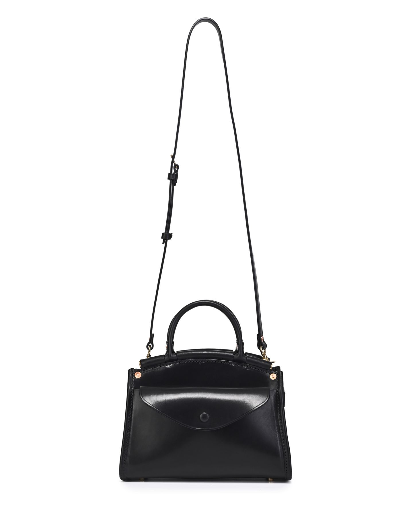 Женская сумка OLD TREND Laurel Vintage Satchel, цвет: Чёрный — фото 3