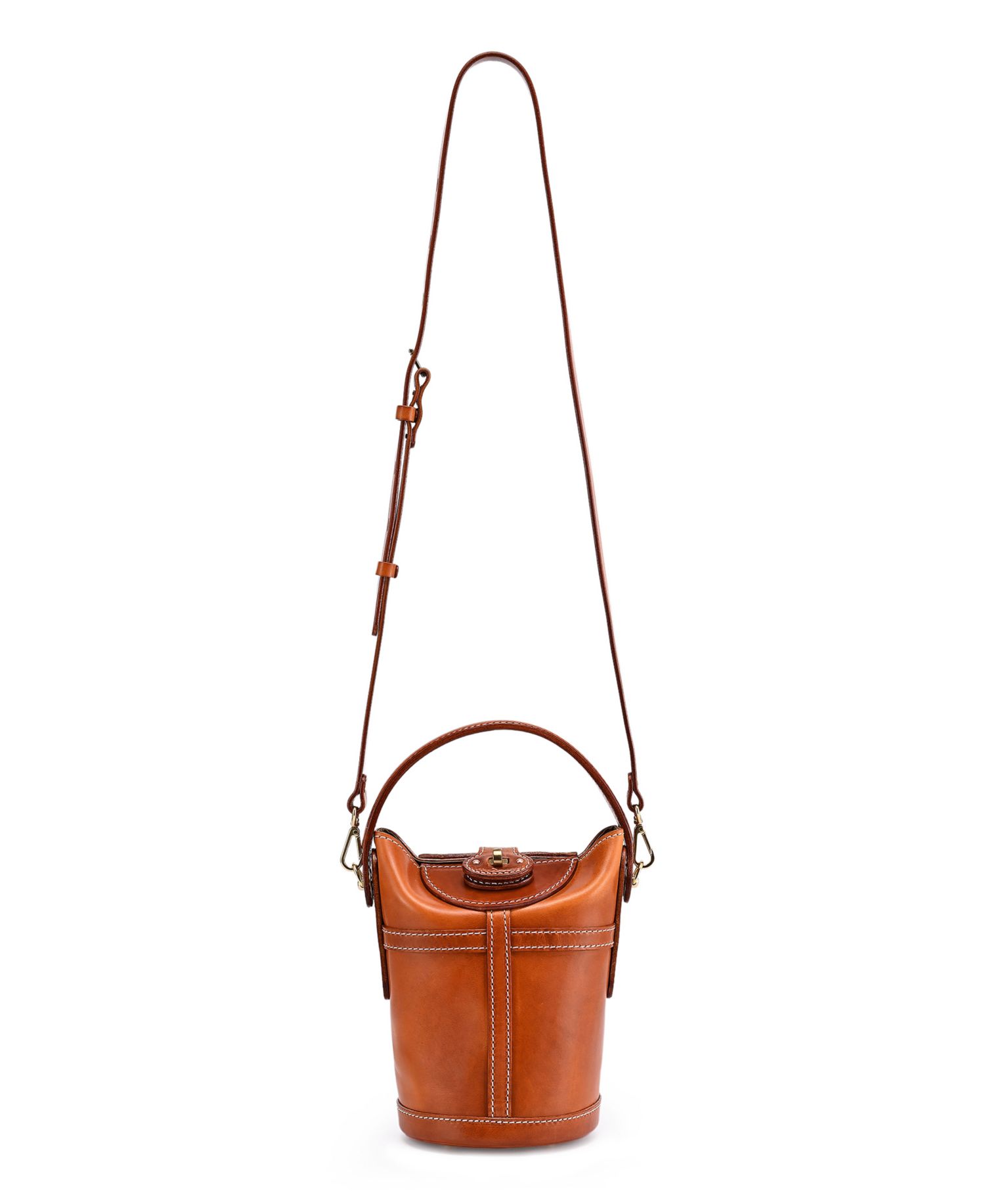 Begonia Vintage Bucket Crossbody Bag