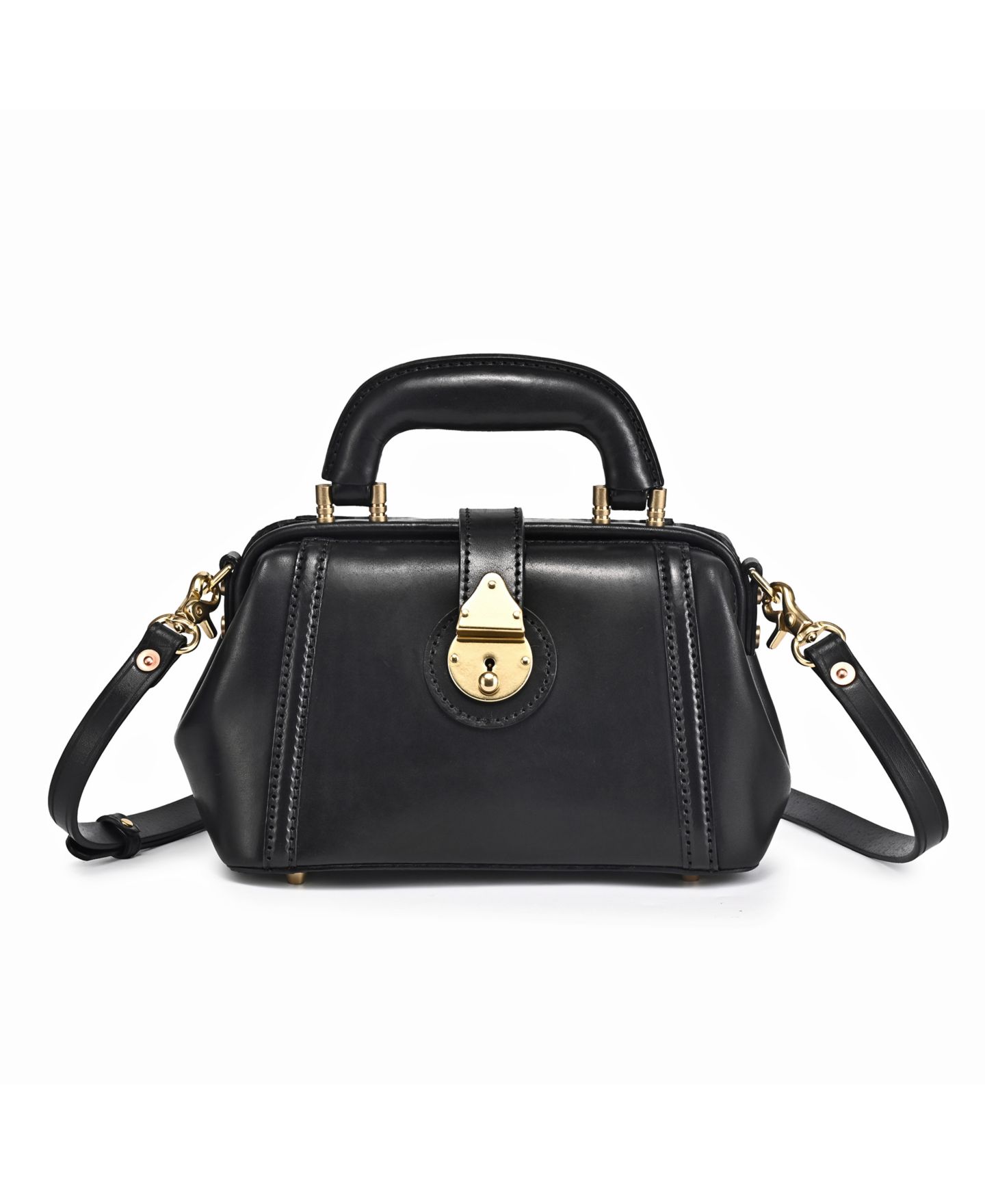 Женская сумка OLD TREND Azalea Mini Doctor Satchel, цвет: Чёрный — фото 1