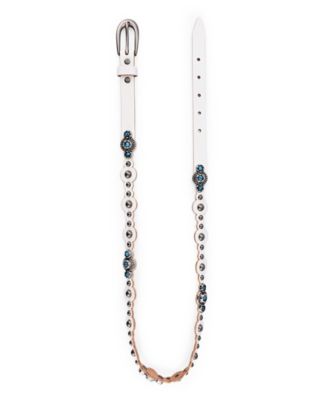 Women's Rosa Flourish Leather Belt