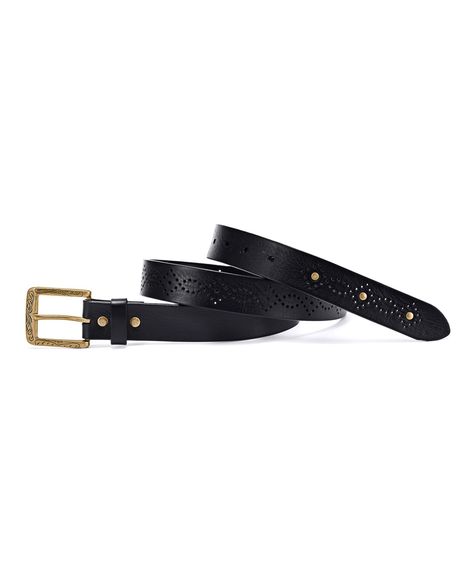 Women's Daisy Blossom Leather Belt