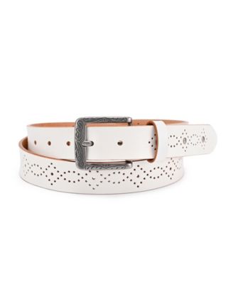 Women's Daisy Blossom Leather Belt