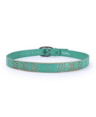 Women's Blooming Crocus Leather Belt