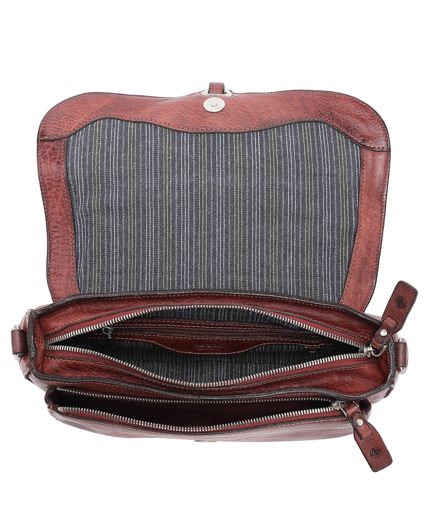 Женская сумка OLD TREND Abutilon Convertible Crossbody, цвет: Коричневый — фото 10