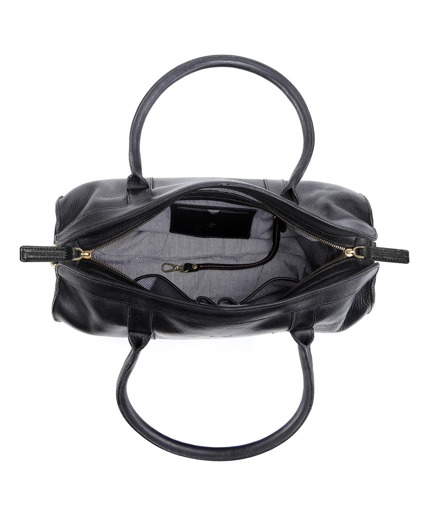 Женская сумка OLD TREND Larkspur Satchel, цвет: Чёрный — фото 12