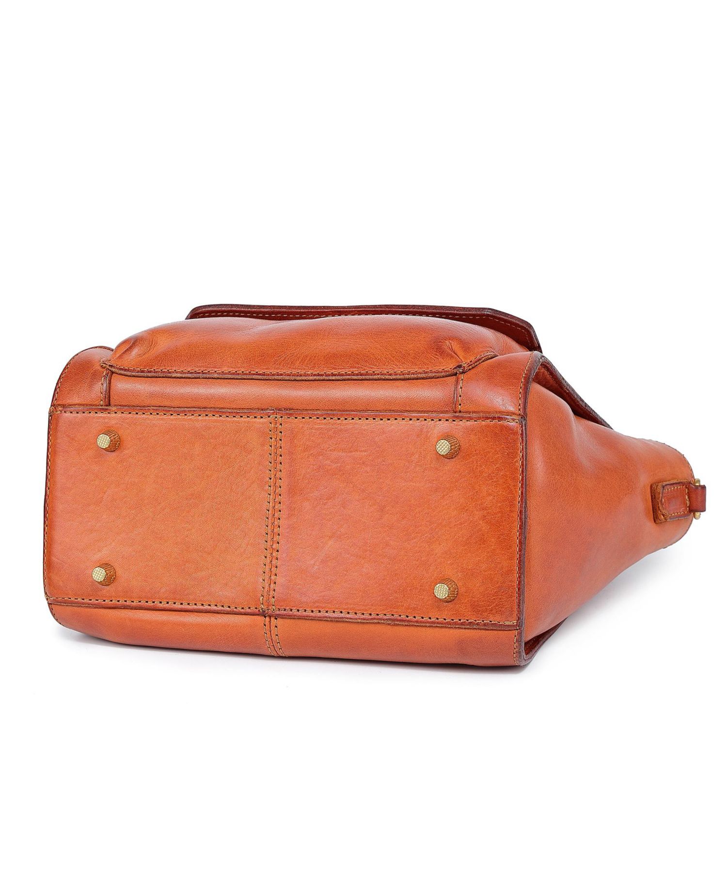 Pansy Small Leather Satchel Bag