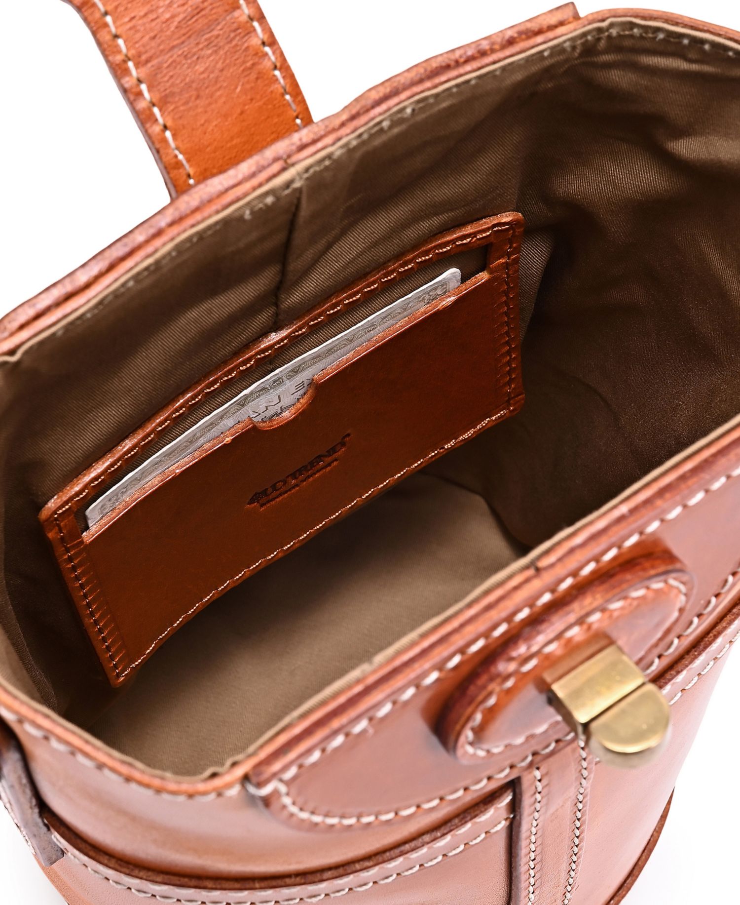 Begonia Vintage Bucket Crossbody Bag