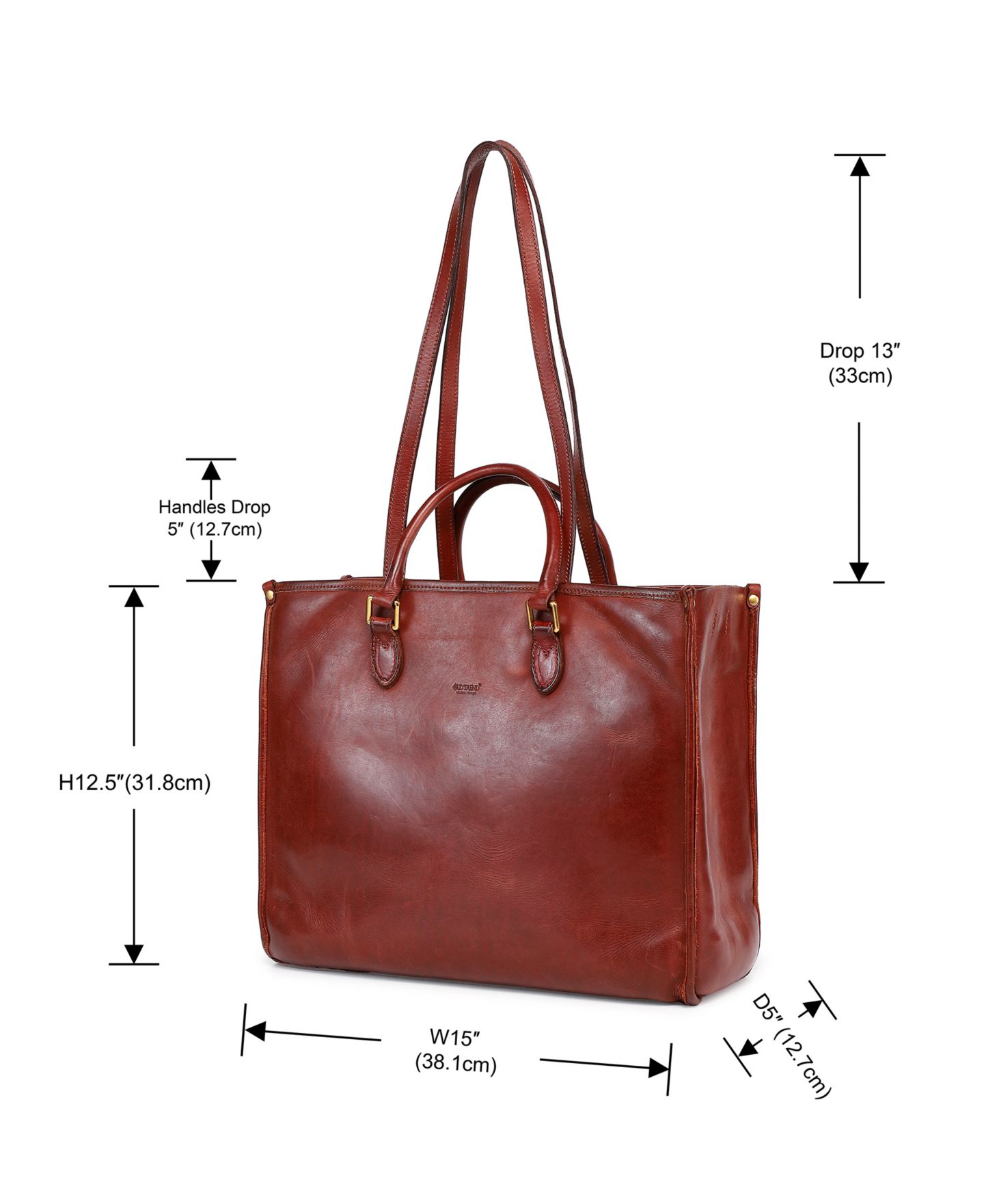 Женская сумка OLD TREND Clivia Carryall, цвет: Коричневый — фото 9