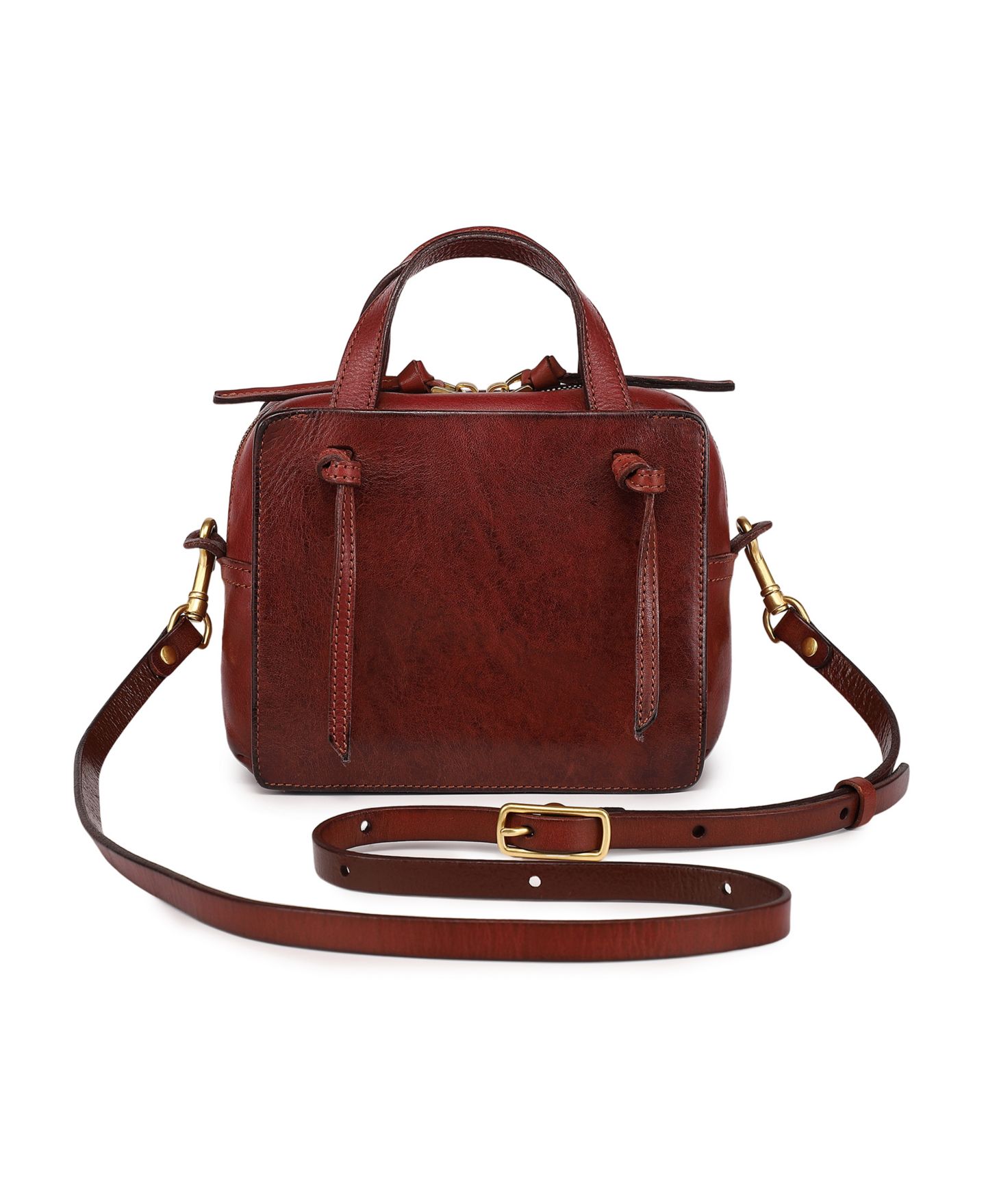 Женская сумка OLD TREND Buttercup Mini, цвет: Коричневый — фото 5
