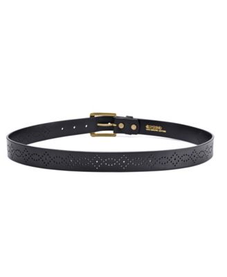 Women's Daisy Blossom Leather Belt