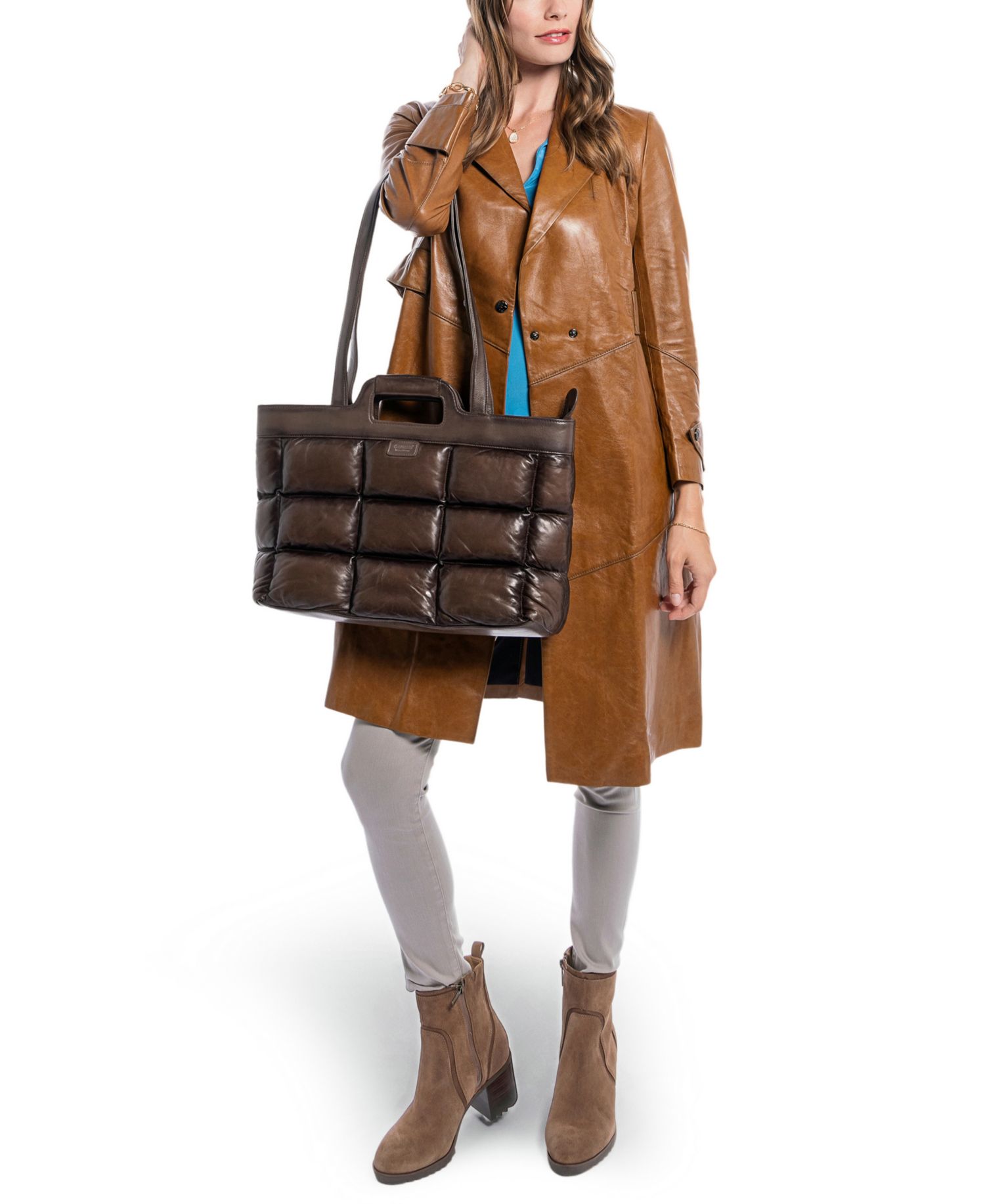 Puffy Clover Tote Bag