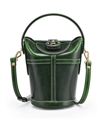 Begonia Vintage Bucket Crossbody Bag