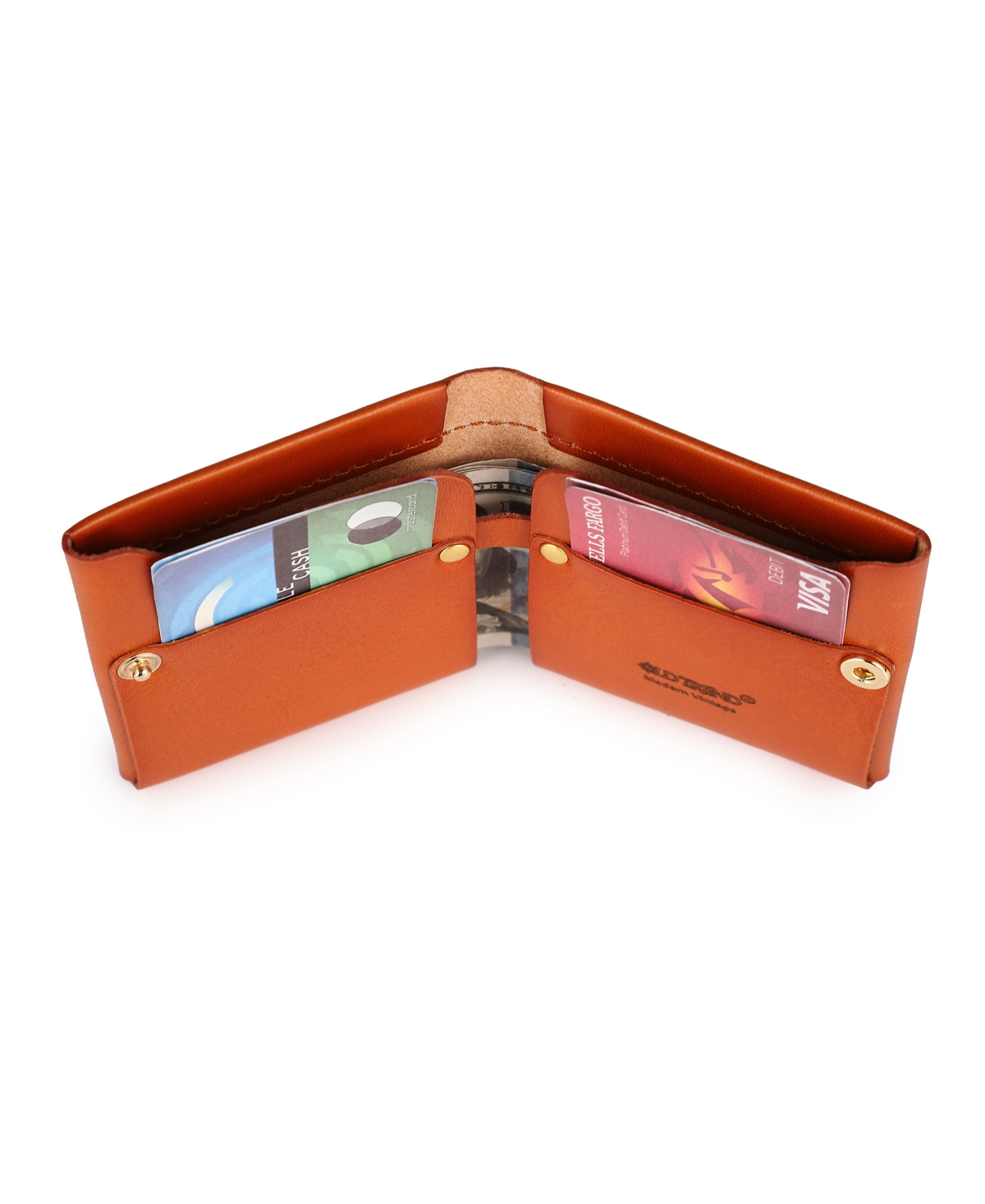 Old Trend Celosia Bifold Wallet In Caramel