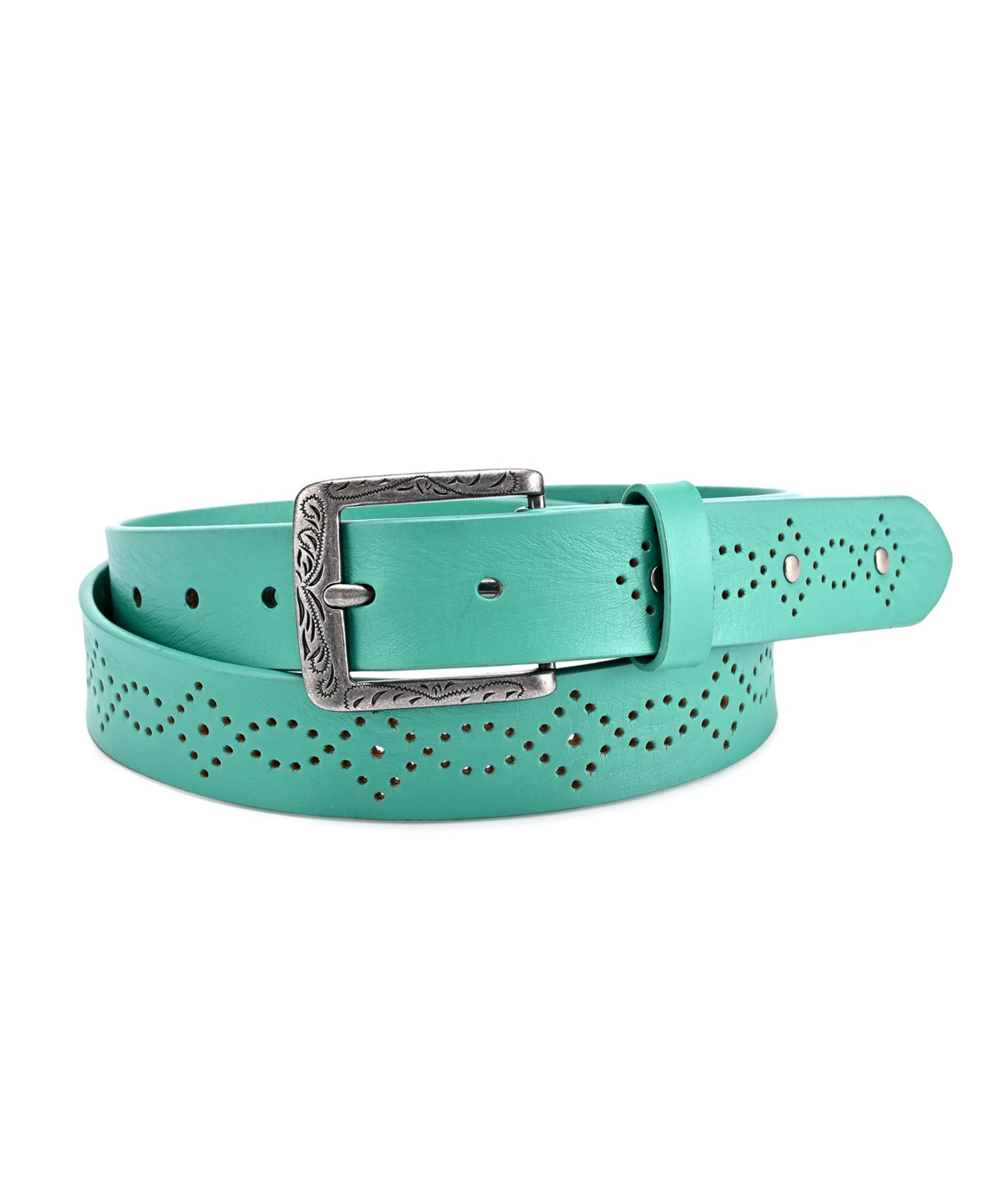 Women's Daisy Blossom Leather Belt