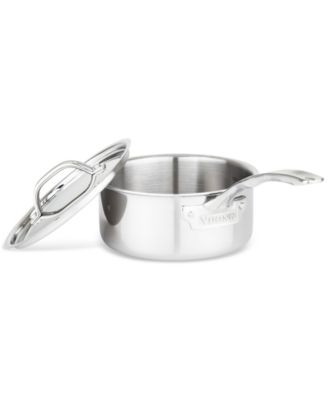 3-Ply Stainless Steel 10-Pc. Cookware Set with Stainless Steel Lids